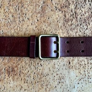 CLUB MONACO Leather Belt, size M
